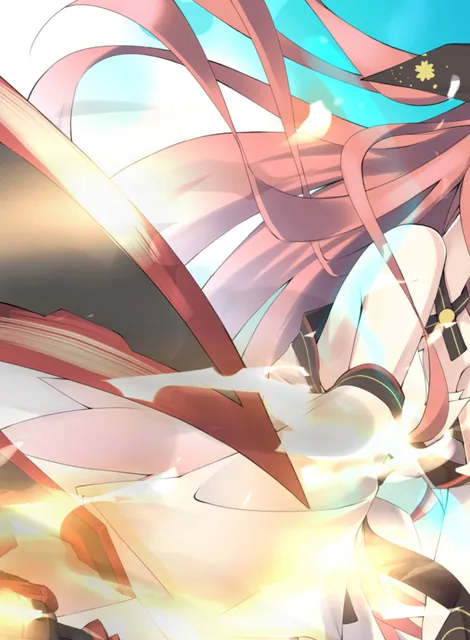 Colorful anime wallpaper